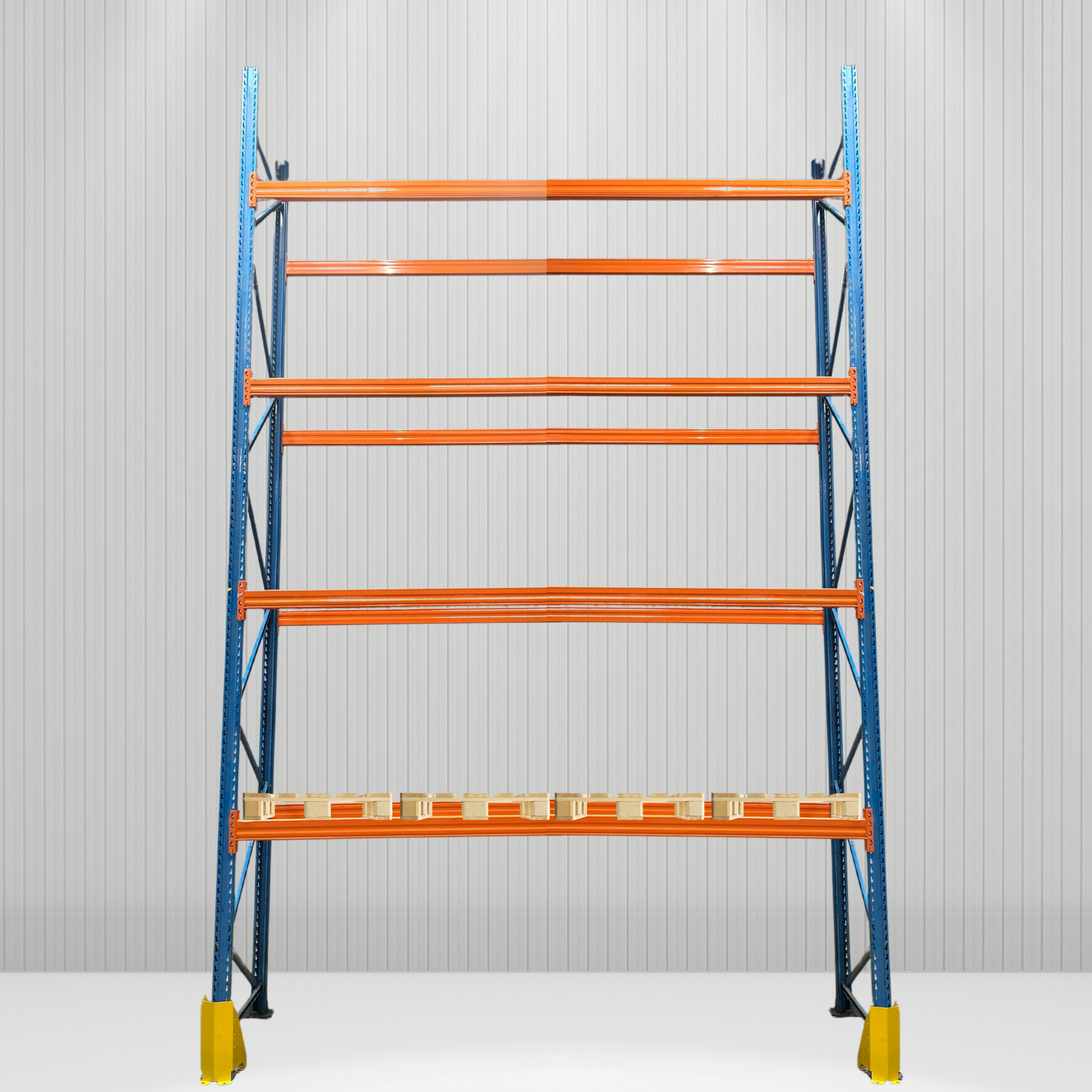 Rack à palettes d’occasion H6000mm + Lisse 3600mm