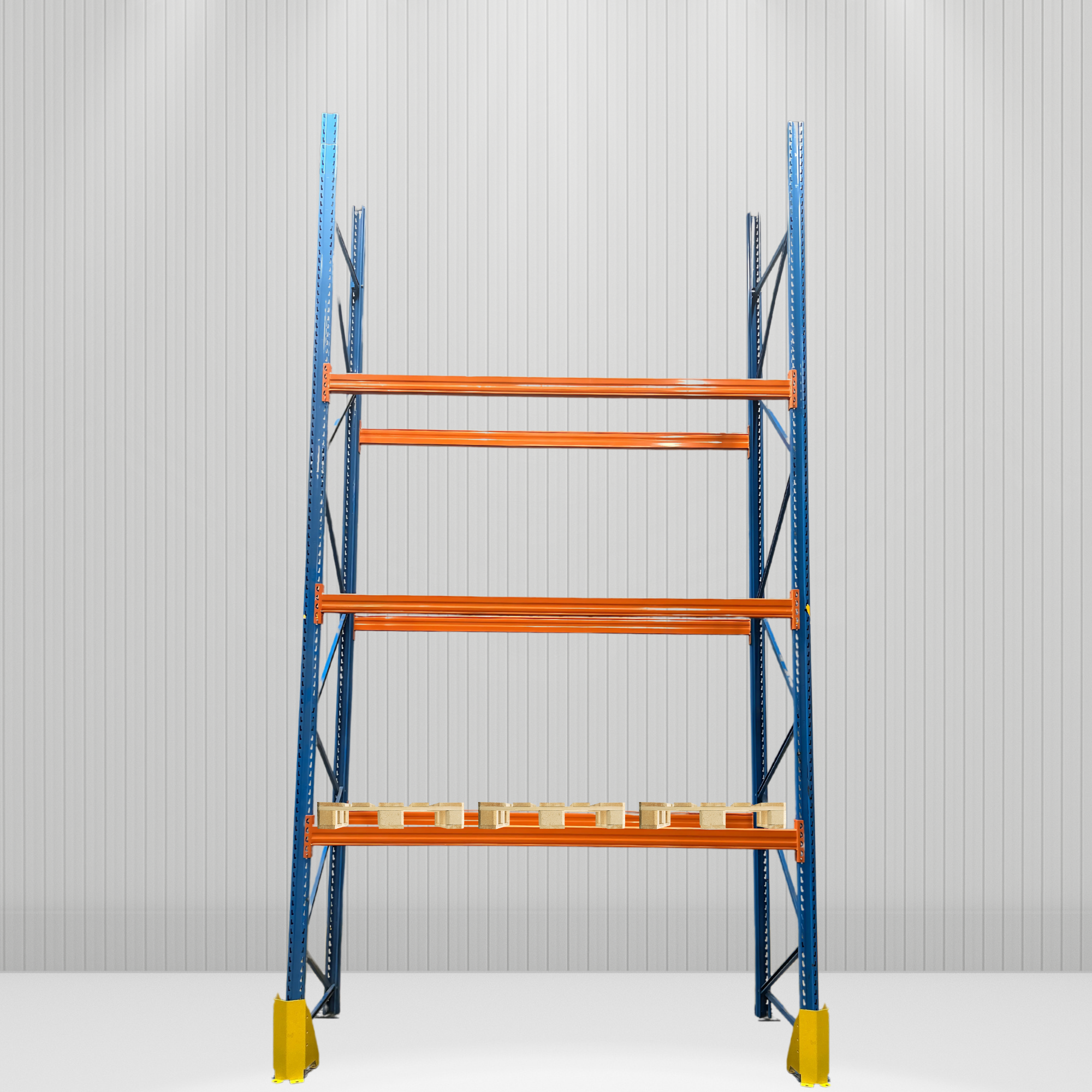 Rack à palettes d’occasion H5500mm + Lisse 2700mm