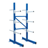 Rayonnage horizontal Cantilever Mi-Lourd C+ Double Face | 275 Kg/niveau