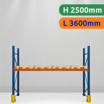 Travée de rack à palette : structure modulable pour votre stockage ...