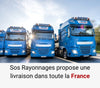 Sos Rayonnages propose une livraison dans toute la France