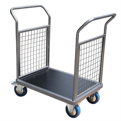 Chariot acier 600 x 800 mm modulable 2 timons