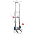 Diable acier maraîchers premium poignées de garde ergonomiques 250 kg | DMPO250