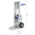 Diable gerbeur motorisé 170 kg DGM170