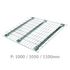 Plateau Fils | Rack à palettes | 880mm * 1000,1050,1100mm | Charge 800kg