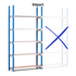 Rayonnage tubulaire Isorel bois ERIUS PLUS | H2200mm - 300 Kg/niveau