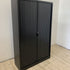 Armoire haute en métal avec portes coulissantes | Bureau, atelier, garage | Occasion