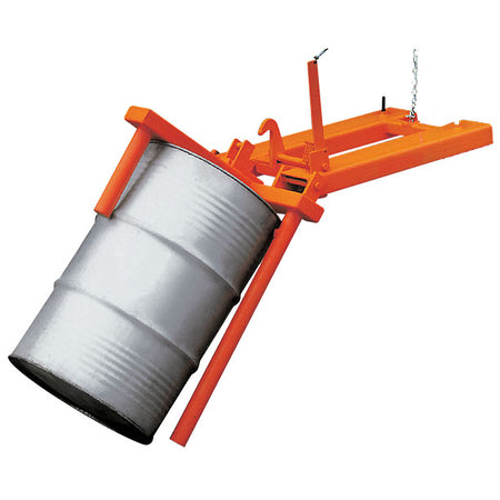 Manipulateur pivotant de fût métallique 400 kg | SRDR400