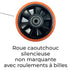 Plateau roulant acier 150 et 300 kg PA