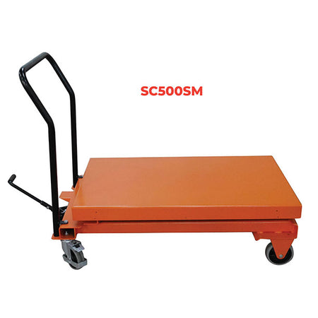 Table élévatrice manuelle surbaissée 300 et 500 kg | SRSCM