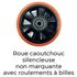 Servante standard 120 kg 2 ou 3 plateaux | SED