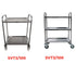 Servante inox 304 100 kg 2 ou 3 plateaux  | SVT